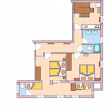 アパート Haus Isabella *